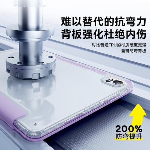 倍思 简尚 Y型三折保护套 冰透版 For MatePad 商品图1