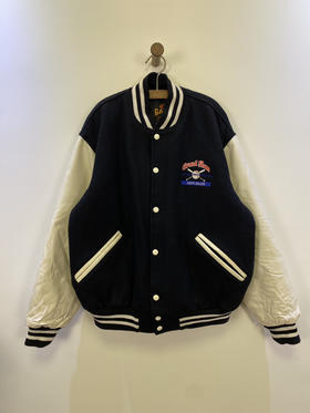 90年代 Vintage GAME 美国制 棒球外套 校队外套 休闲外套 _CJK(M)