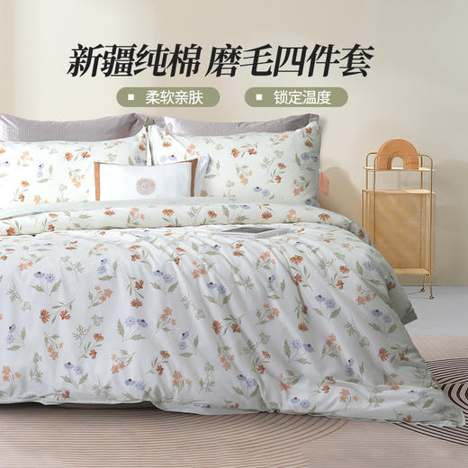 黛富妮床笠四件套 小时光/晓生芳 商品图0