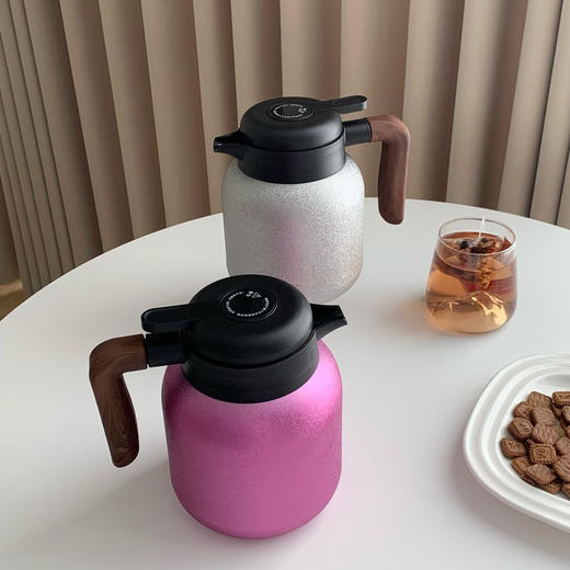 CUKELADA弱碱水钛保温壶 大容量 智能测温 按压出水 2色可选 商品图5