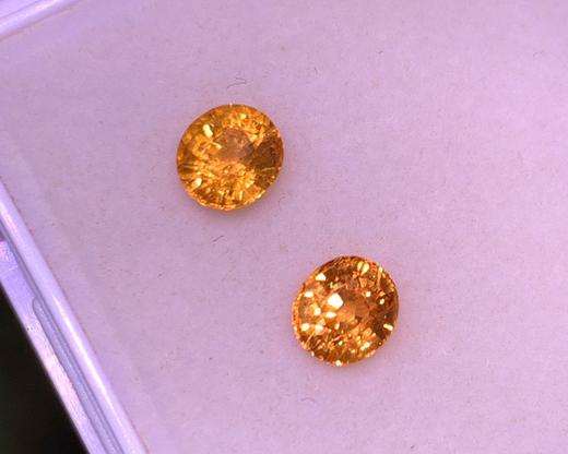 1.93ct刻面芬达裸石一对 商品图2