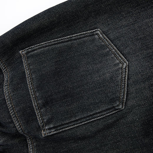 【新品上新】HX 秋冬季水洗直筒牛仔长裤C201440029101 商品图6