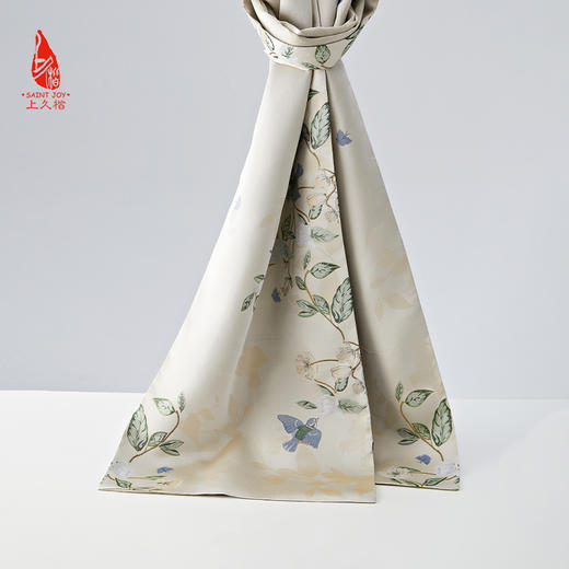 SAINTJOY/宋锦双面长巾 照花梢月   SCS23013 商品图8