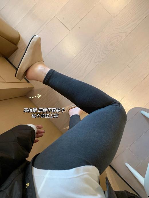 老姐妹人腿一条！超舒服！lulu款秋冬leggings高腰提臀保暖深冬澳绒裸感打底裤 商品图0