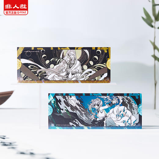 《非人哉官方店》仙山琼阁系列镭射票盲盒逆向镭射原创角色收藏卡礼物 商品图1