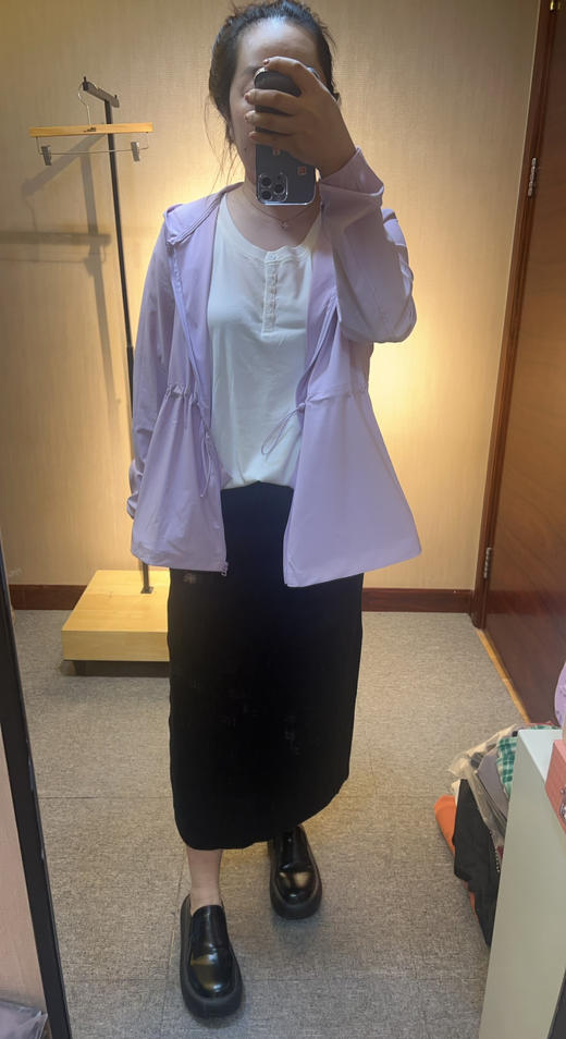 【超级爆款必入款】水淼2025春新品超显瘦超百搭爱心挂件超爱半身裙0781 商品图2