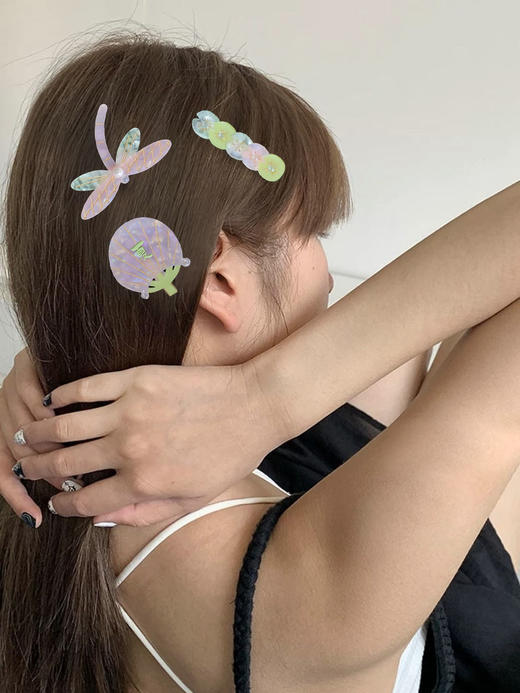 古古楽gugu经典古诗醋酸发饰 | 融合经典元素、寓意美好、独特原创设计、时尚个性 商品图9