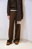 【爆款裤王】针织简约阔腿裤 羊毛混纺针织布直筒裤 炙热咖色 高腰设计 拉长腿部线条 打造松弛穿搭 高腰廓形 宽而不肥 商品缩略图6