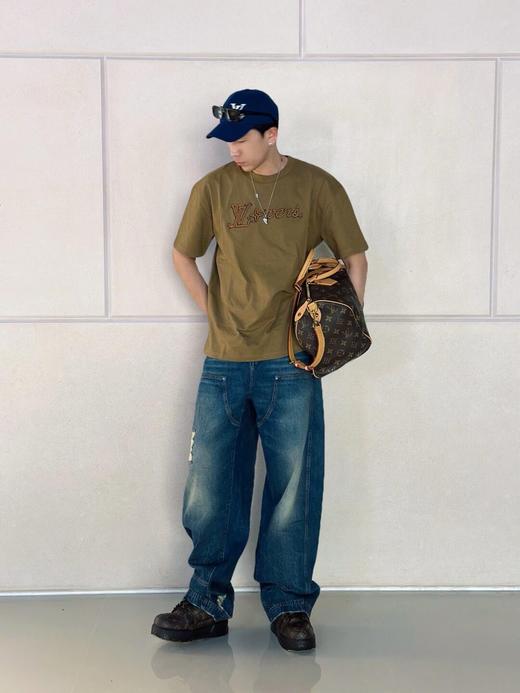 驴家 套索字母刺绣短袖（JN） 商品图3