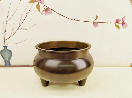 中官无耳香炉 商品图1