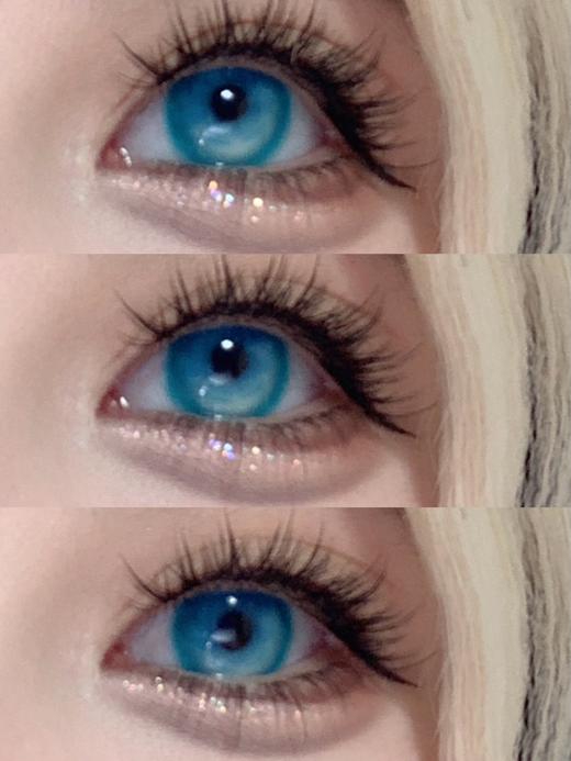 KiraFairy旗下 | 泪水教堂&光明月夜&涩谷娘娘 14.5mm白狮参考着色中大直径  | 日抛 10片 商品图1