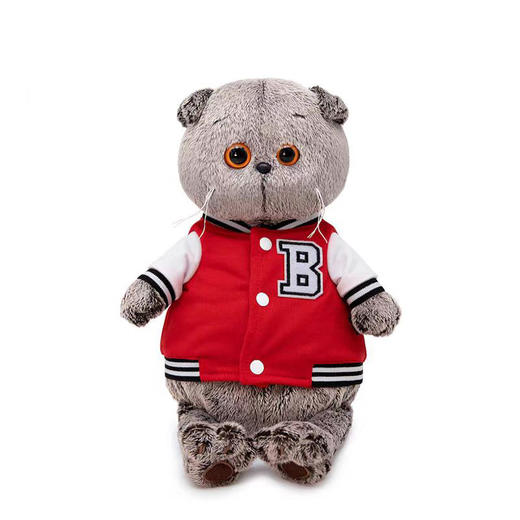 Budibasa 宝喜可猫+红色夹克25CM (毛绒玩具)BUDCKS25-055 商品图0