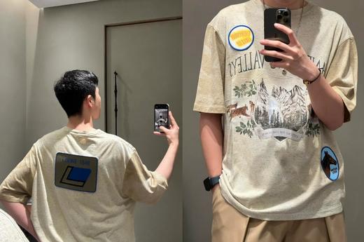 罗家 森林斑点印花圆领短袖（JN) 商品图2