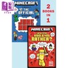 【中商原版】我的世界2合1 你更想选谁官方漫画 官方笑话书	Minecraft 2-in-1 Official Would You Rather Joke Book 英文原版 商品缩略图0