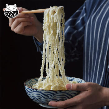 日食记日晒小刀削450g6份装刀削面油泼面宽面波纹挂面面条速食袋装 /粮油调味 /挂面 /传统挂面 商品图5