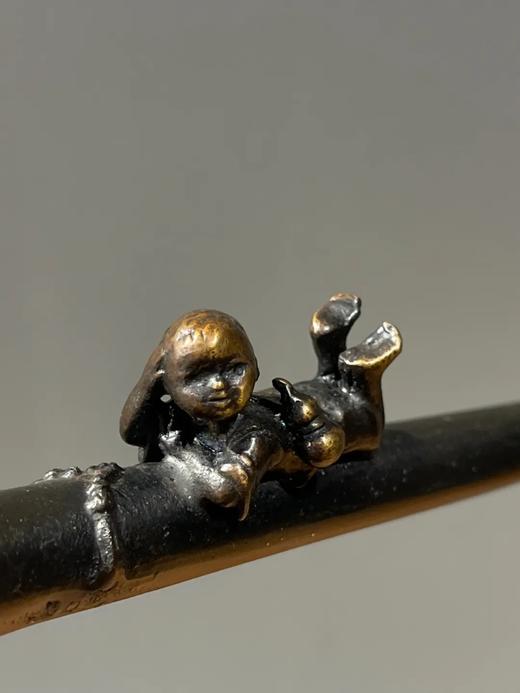 毛笔形青铜文房镇纸，顺丰包邮 商品图10