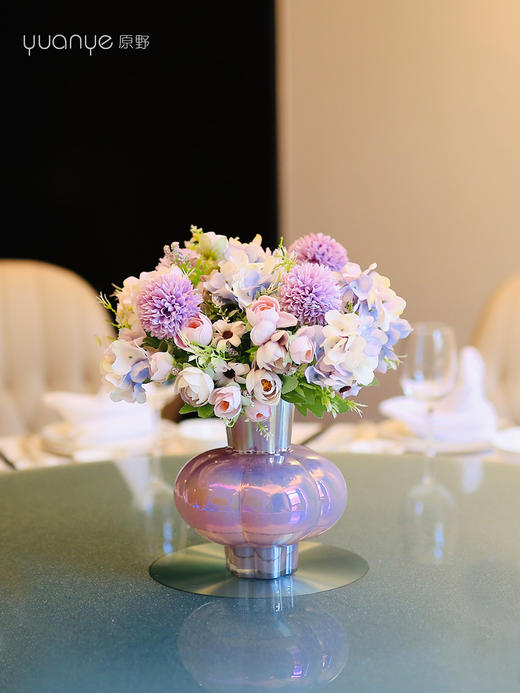 蝴蝶兰蕙兰仿真花摆设花客厅兰花假花轻奢装饰餐桌书桌家庭洗手台 商品图5