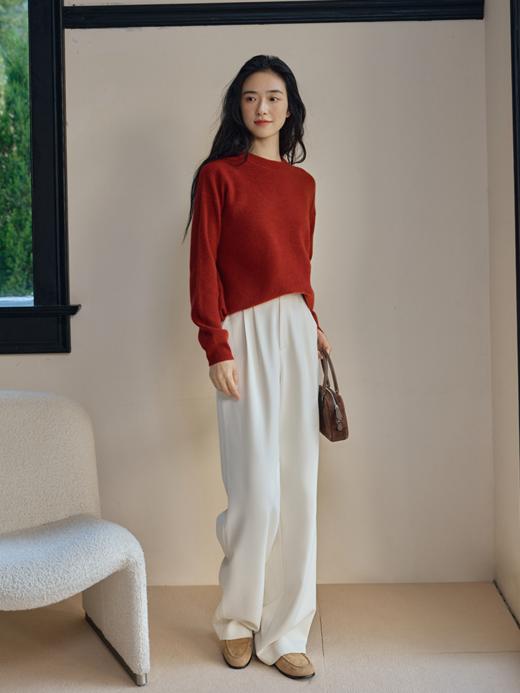 邓肯羊绒半高领毛衫FZ0082 商品图7