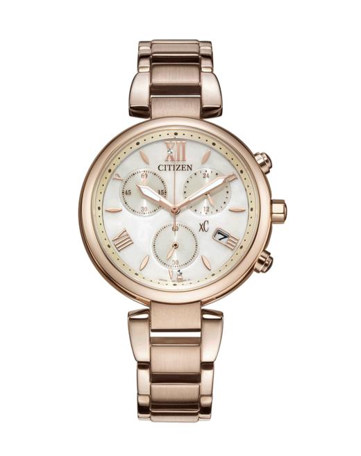 VIP-FB1452-58W 西铁城Citizen西铁城官方时尚女表潮流优雅休闲防水女士手表FB145 商品图0