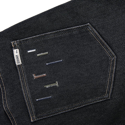 【断码清仓】HX 冬季水洗萝卜牛仔长裤Z201440026101 商品图7