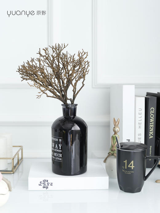 仿真绿植花艺假花餐桌摆件客厅小摆设盆栽简约多肉家居茶室装饰 商品图5