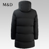 【名盾】白鹅绒长款羽绒服，高蓬松80%+白鹅绒，高织高密牛奶丝面料，保暖易打理M0DB25578B 商品缩略图1