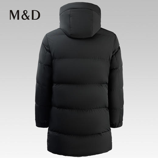 【名盾】白鹅绒长款羽绒服，高蓬松80%+白鹅绒，高织高密牛奶丝面料，保暖易打理M0DB25578B 商品图1