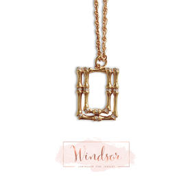 LHWINDSOR 竹节毛衣链长链欧美ins项链