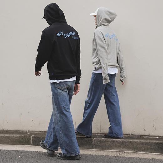 Element “Let's Together" 印花套头连帽卫衣 商品图2
