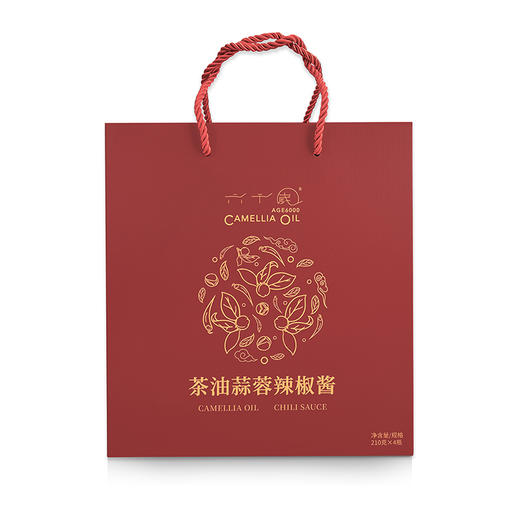 【破损包退】六千岁辣椒酱地道山茶油蒜蓉辣酱礼盒家用办公室下饭菜拌饭酱 商品图5