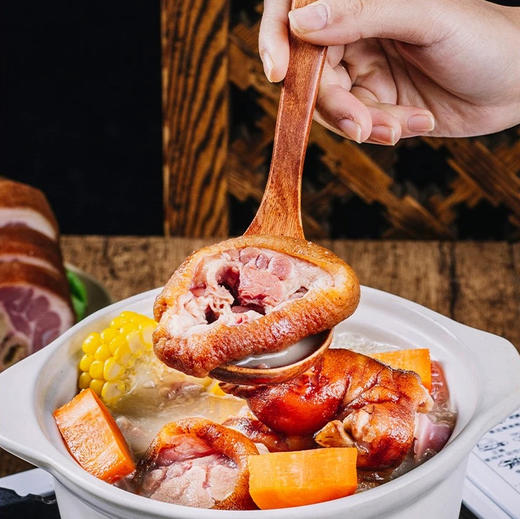 【预定】重庆特产城口腊猪脚1500克袋地理标志产品腊味年货 商品图3