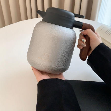 CUKELADA弱碱水钛保温壶 大容量 智能测温 按压出水 2色可选 商品图7