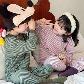 【秒杀】喜林贝尔儿童7A蚕丝羊毛无骨保暖套装 多色可选