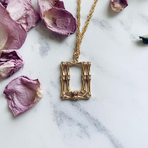 LHWINDSOR 竹节毛衣链长链欧美ins项链 商品图8