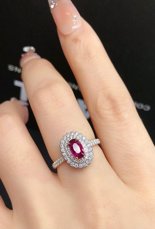 1.02ct刻面红宝石戒指 商品图3