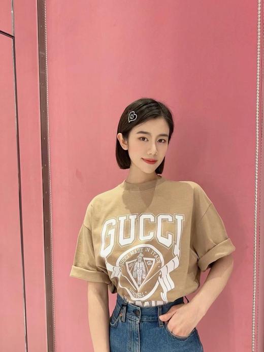 G家 大学校徽印花圆领短袖（JN） 商品图2