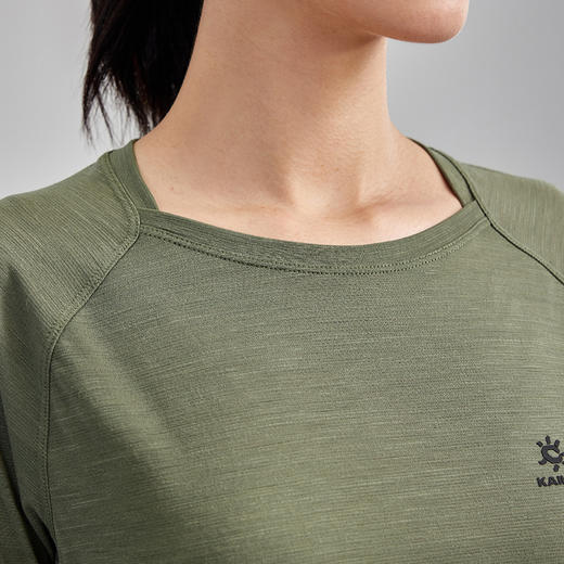 KAILAS凯乐石 户外运动 女款羊毛圆领功能长袖T恤 KG2437214【Z】 商品图3