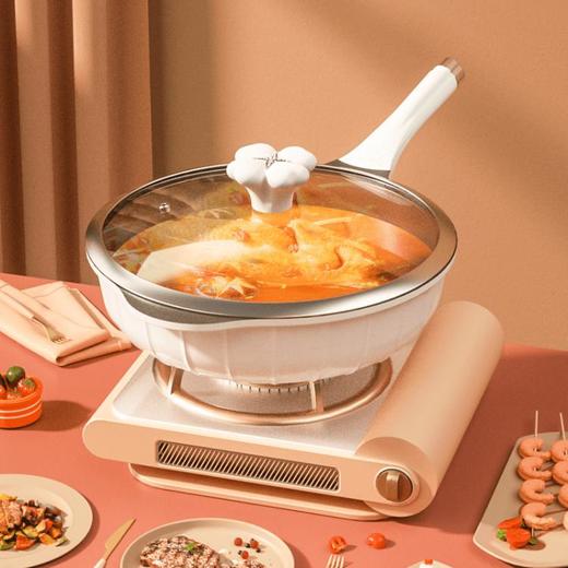 【自营】奥克斯南瓜煎炒锅LA-A2J02NG-28B 商品图6