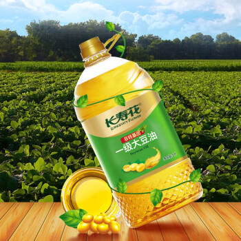 长寿花  一级大豆油5L /粮油调味 /食用油 /大豆油 商品图3