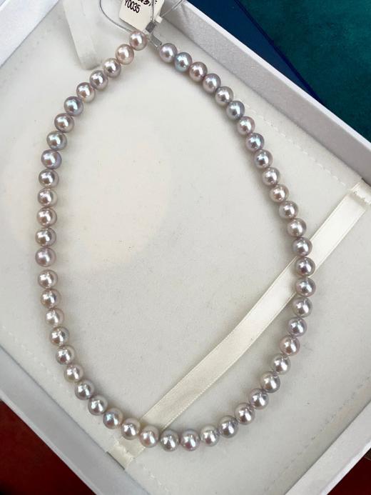 7mm-8mm akoya珍珠项链 商品图0