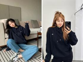 赛琳 凯旋门刺绣连帽衫（JN）