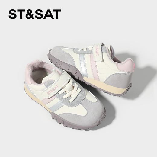 【童鞋】星期六休闲百搭魔术贴绒里可选德训鞋SSC3192L37/SSC419DLAE 商品图2