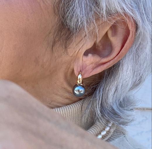 LHWINDSOR原创设计Caramel太妃糖珍珠耳环 商品图13