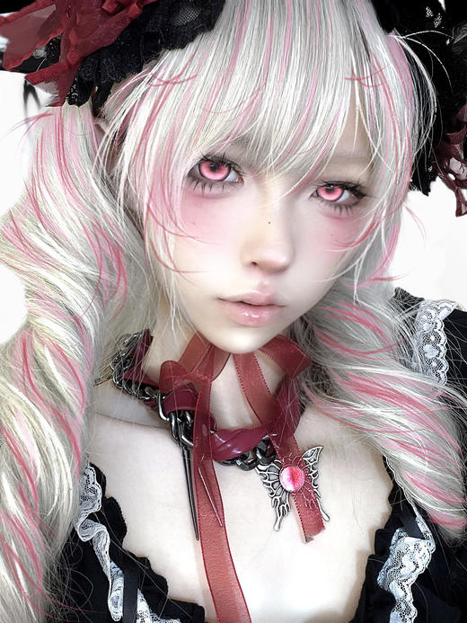 KiraFairy旗下 | 撕漫母神&银瞳玩偶&失控冰吻&天使恋痛  14.5mm白狮参考着色大直径  | 日抛 10片装 商品图10