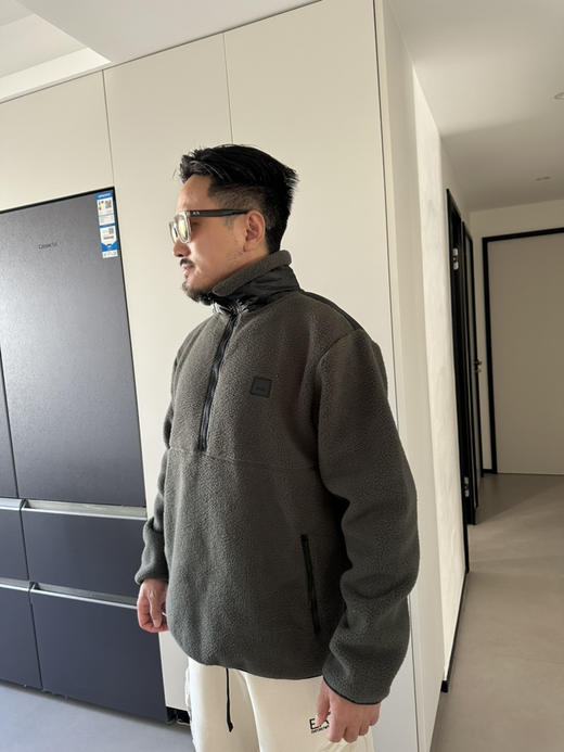 丹麦Rains半拉链厚抓绒衣男女同款Yermo fleece half zip t1 商品图14