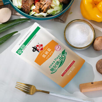 中盐 低钠盐250g*5【 未加碘 低钠 绿色食品】 家用调料 食盐调味品  /粮油调味 /调味品 /盐 商品图5