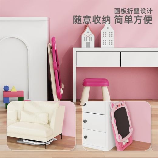 【儿童画板家用】婴幼儿写字板 宝宝涂鸦双面手写板 可折叠黑板画画玩具 商品图2