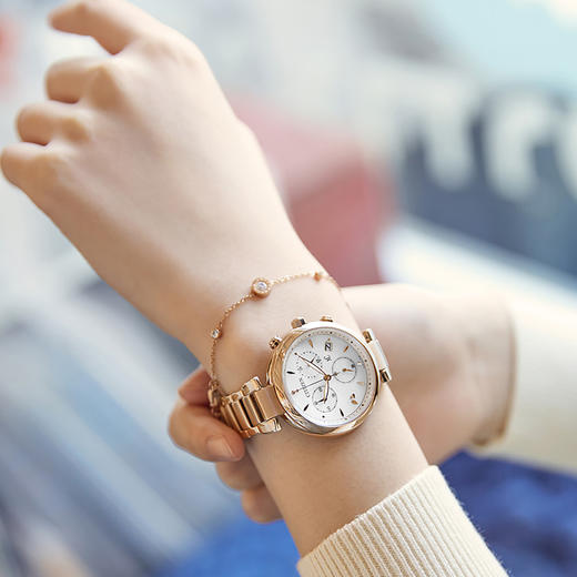 VIP-FB1456-65A 西铁城Citizen西铁城xC系列光动能不锈钢镀樱花女士手表FB1456-65A 商品图1