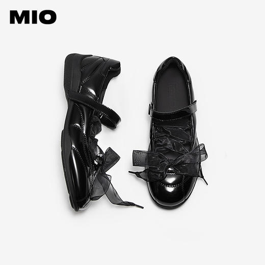 MIO米奥绑带甜美时尚芭蕾鞋圆头低跟玛丽珍女单鞋M251466906 商品图3