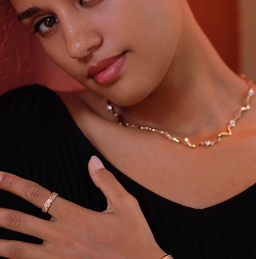 LHWINDSOR 满心开口戒指Full heart ringins素圈心形叠戴指环 商品图6